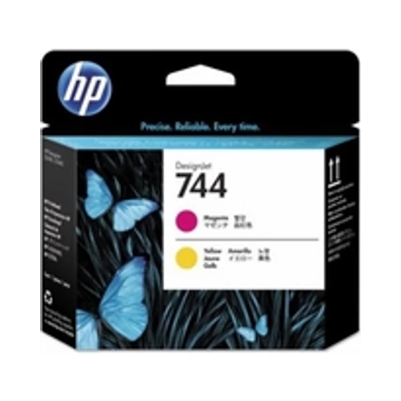 HP 744 bíbor/sárga DesignJet nyomtatófej