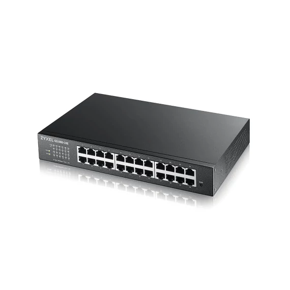 Zyxel GS1900-24E v3, 24-port GbE L2 Smart Switch, desktop, fanless
