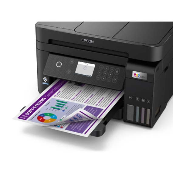 Epson EcoTank L6270 színes tintasugaras A4 MFP, ADF, duplex, LAN, WIFI, 3 év gar