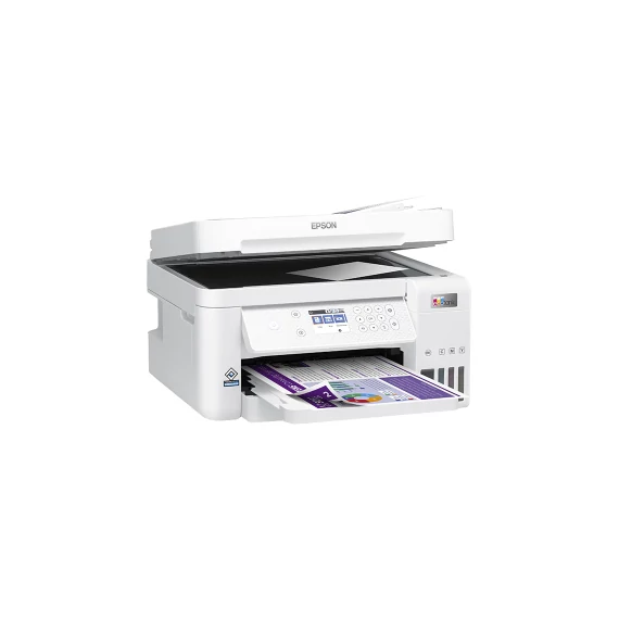Epson EcoTank L6276 színes tintasugaras A4 MFP, ADF, duplex, LAN, WIFI, fehér, 3