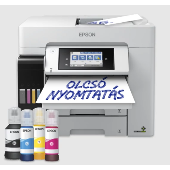 Epson EcoTank L6580 színes tintasugaras A4 MFP, DADF, duplex, LAN, WIFI, FAX, 3