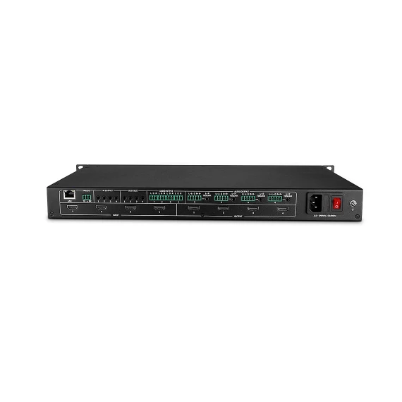 LINDY 4x4 HDMI 4K60 Matrix with Video Wall Scaling