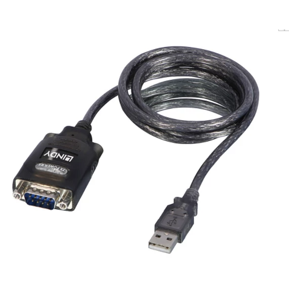 Lindy USB RS232 Converter w/ COM Port Retention