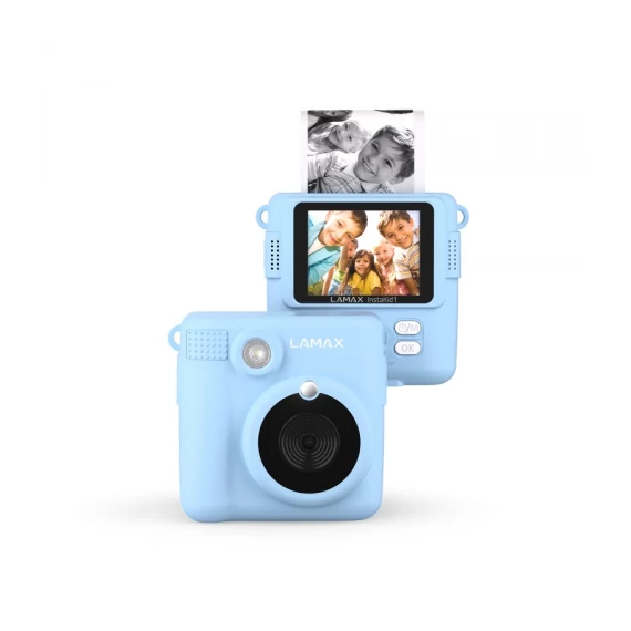 LAMAX InstaKid1 Blue Instant hőpapíros fényképezőgép