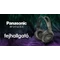 Panasonic RP-HT161E vezetékes fejhallgató, fekete.