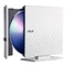 ASUS SDRW-08D2S-U LITE külső optikai meghajtó, fehér