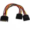 Akyga SATA / 2x SATA elosztó Y kábel - AK-CA-31