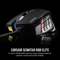 CORSAIR Scimitar Elite RGB Gamer egér, fekete