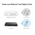 Kép 1/4 - Mercusys MS110P 10-Port 10/100Mbps Desktop Switch + 8-Port PoE+