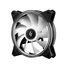Kép 3/4 - CHIEFTEC ARGB rendszerhűtő ventilátor, 12cm, ARGB LED, fekete