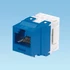 Kép 1/2 - Panduit NetKey Cat 6 punchdown jack module - Arctic