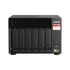Kép 1/4 - 6-bay NAS, AMD Ryzen V1000 series V1500B 4C/8T 2.2GHz, 8GB DDR4 RAM (2 x SODIMM