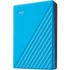 Kép 1/3 - Western Digital 4TB 2,5" My Passport USB3.2 külső HD, Kék
