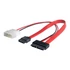 Kép 1/2 - Akyga Slim SATA / SATA / MOLEX adapter - AK-CA-45