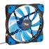 Kép 1/2 - Akyga 12cm (120mm) MOLEX 33 LED ventilátor, kék - AW-12E-BL