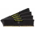 Kép 1/2 - CORSAIR DDR4 32GB (4x8GB) 4000MHz Vengeance LPX RAM, fekete