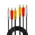 Kép 1/3 - LINDY Audio Video kábel 3xPhono 5m