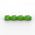 Kép 1/3 - LINDY RJ45 Port Locks GREEN 20pcs.
