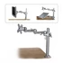 Kép 1/3 - LINDY Single Clamp on long bracket - monitor tartó kar (a rúd nem tartozék)
