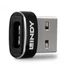 Kép 3/3 - Lindy USB 2.0 type C/A  Adapter