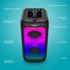 Kép 8/10 - LAMAX Partyking1 Plus  100W Bluetooth Party hangszóró vezeték nélküli mikrofonna