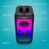 Kép 4/10 - LAMAX Partyking1 Plus  100W Bluetooth Party hangszóró vezeték nélküli mikrofonna