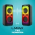 Kép 5/10 - LAMAX Partyking1 Plus  100W Bluetooth Party hangszóró vezeték nélküli mikrofonna