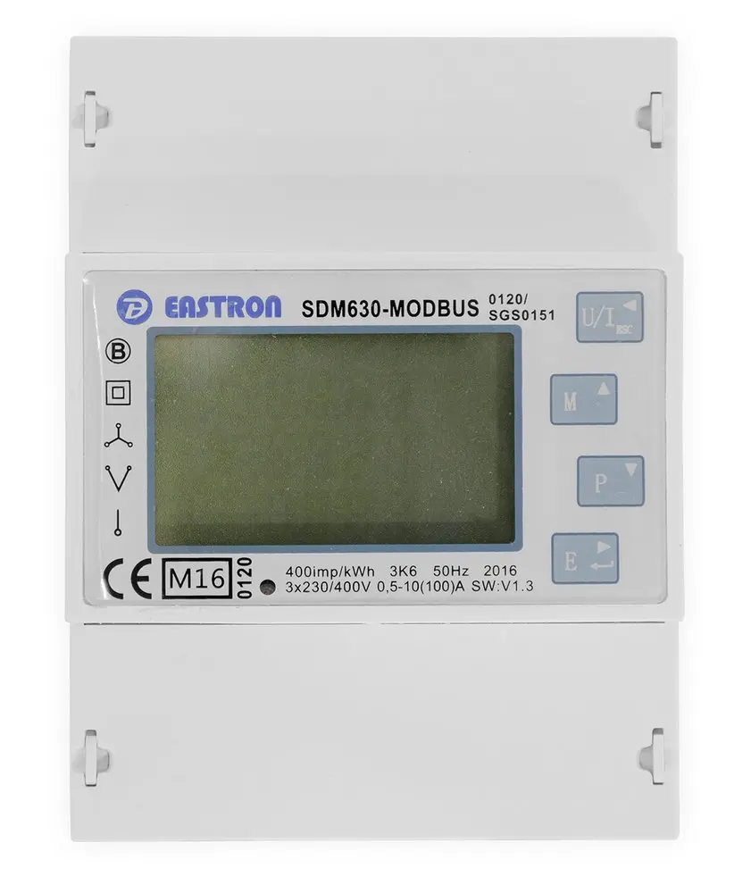 Eastron SDM630 háromfázisú smart meter