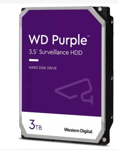 Western Digital HDD 3TB Purple 3,5