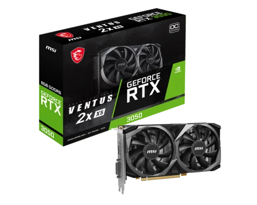 MSI GeForce RTX 3050 VENTUS 2X XS 8G OC videókártya