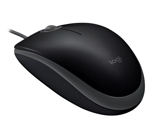 Logitech B110 Silent optikai egér fekete (910-005508)