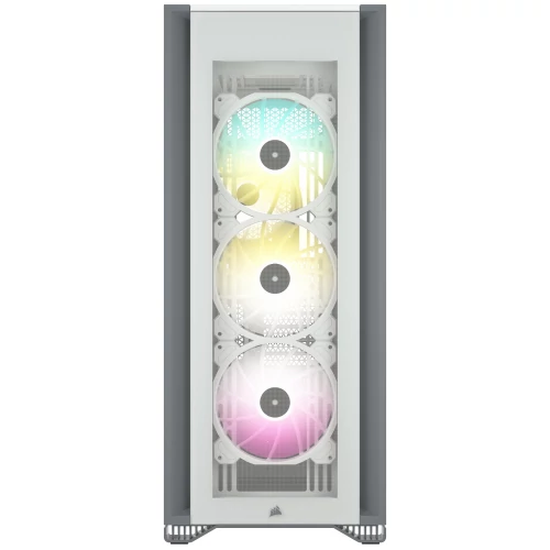 CORSAIR iCUE 7000X RGB Full Tower Smart számítógépház, fehér